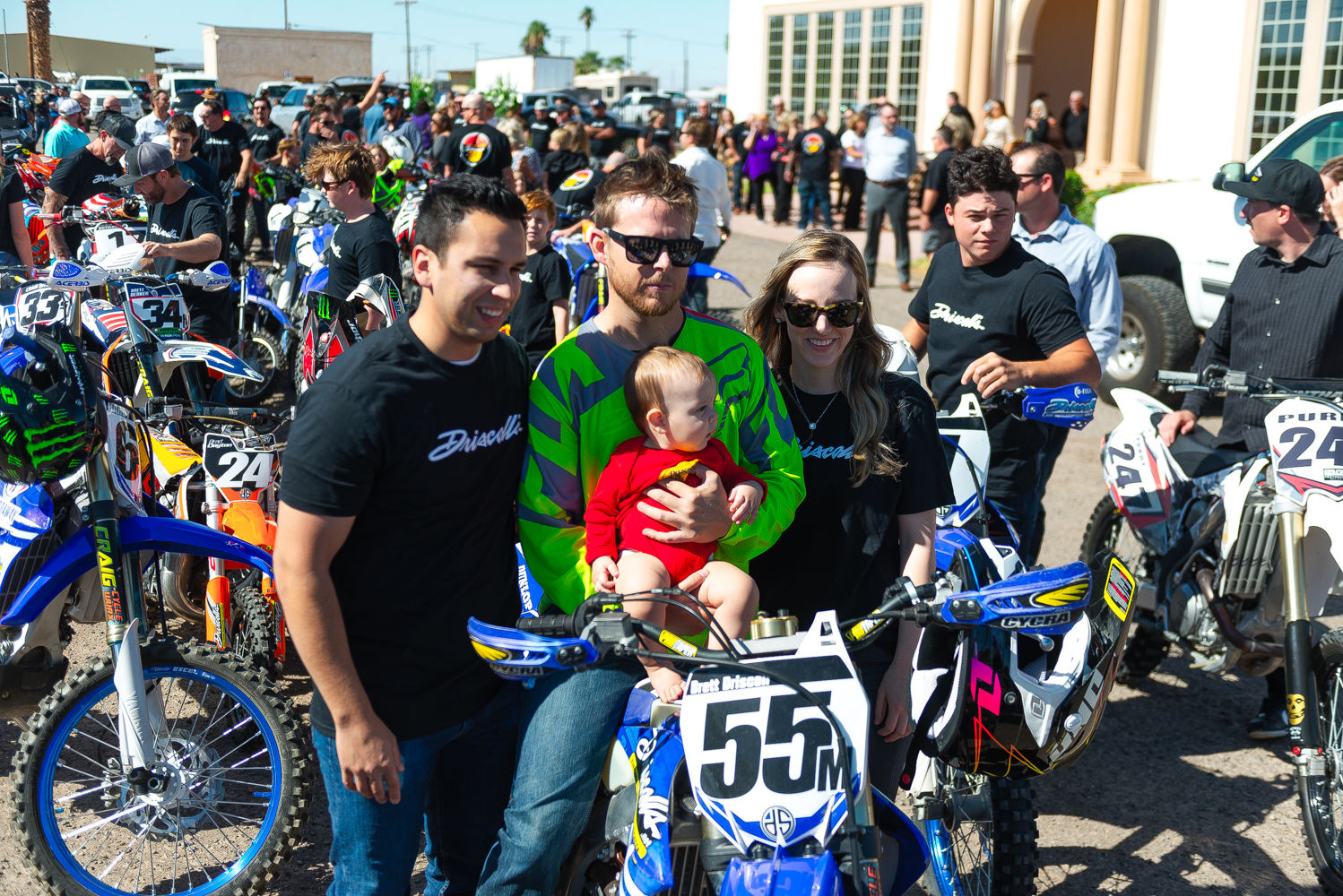 Driscoll memorial service draws huge turnout